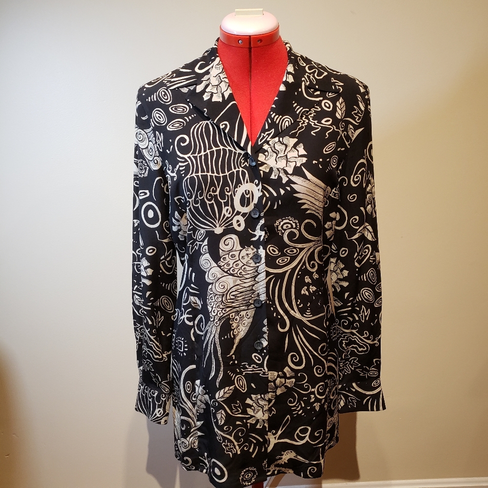 NWOT Laurel Long Shirt